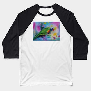 Rainbow Lorikeet Baseball T-Shirt